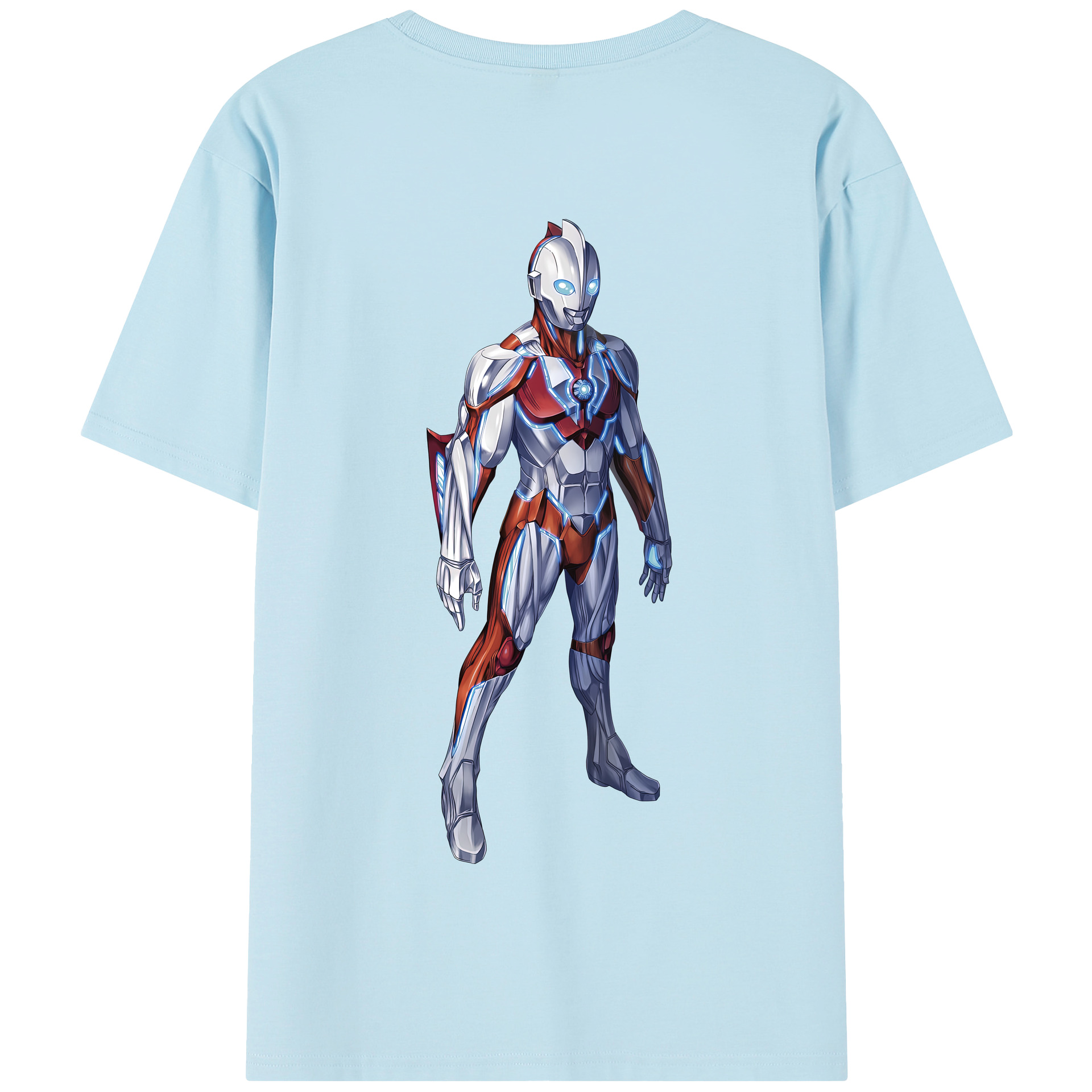 （画像用） ウルトラマン Ultraman 綿100％半袖Tシャツ（背面プリント）